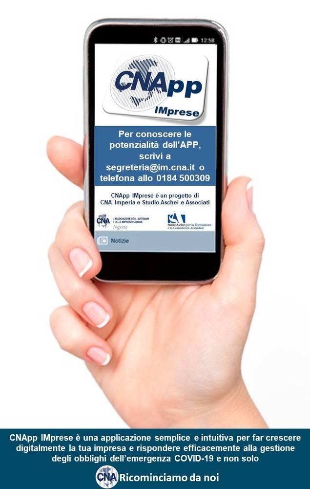 Ultimo appuntamento per #AndareOltre con CNA Imperia e Studio Aschei: focus su industria 4.0 e CNAp IMprese Ultimo appuntamento per #AndareOltre con CNA Imperia e Studio Aschei: focus su industria 4.0 e CNAp IMprese