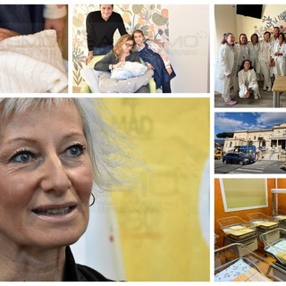 Sanremo: 220 bimbi al 'punto nascita' del 'Borea' da febbraio, Galbusera "Sapevamo che non era facile ma ci siamo riusciti" (Video)