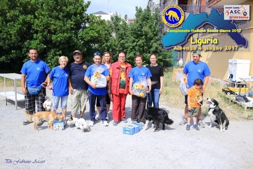 Risultati e foto del Primo Campionato Ligure di Scent Game, nuova e divertente disciplina cinofila per la Liguria