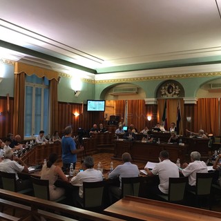 La riunione del consiglio comunale