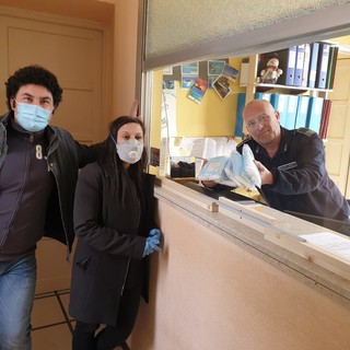 Comitato Sbarco dei Saraceni di Vallecrosia: donate mascherine alle organizzazioni più esposte della città