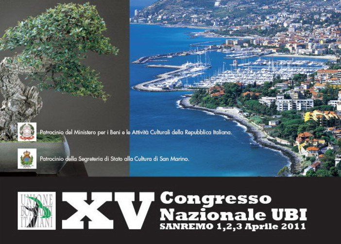 Sanremo: ad inizio aprile al Palafiori si svolge il 15° Congresso dei Bonsai
