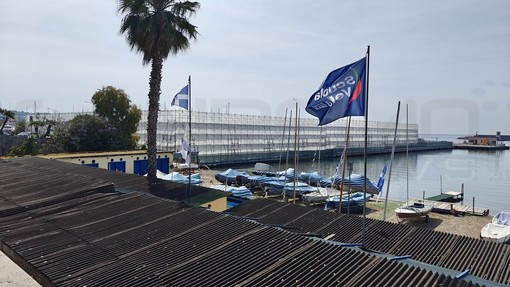 Sanremo: demolizione dell'ecomostro a Portosole, la burocrazia sposta il primo 'colpo' a lunedì prossimo (Foto)