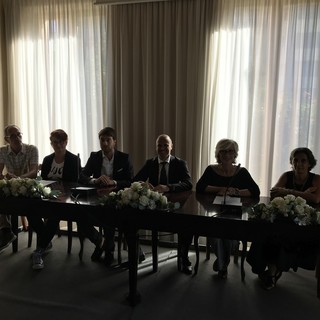 La presentazione a Villa Nobel