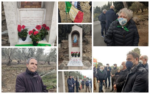 Imperia: riparata la lapide in memoria degli 11 partigiani trucidati sul Berta, oggi la cerimonia di inaugurazione (Foto e Video)