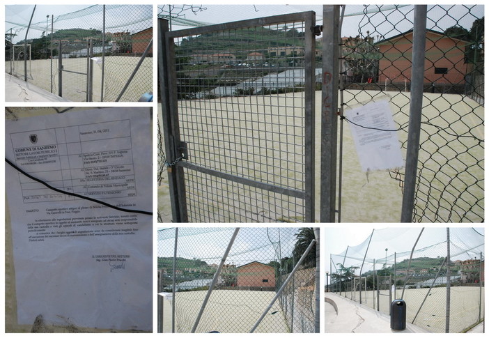 Il campetto chiuso Il campetto chiuso