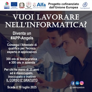 Vuoi lavorare nell'Informatica? Diventa un #APP-Angels!