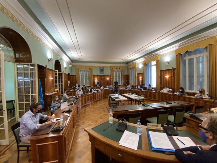 Il consiglio comunale di Sanremo