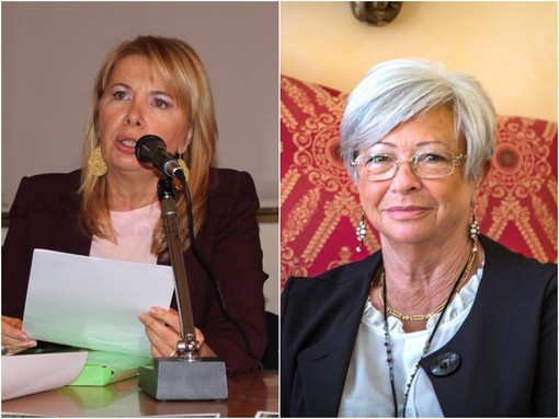 Da sinistra Paola Arrigoni (M5S) e Costanza Pireri (PD)