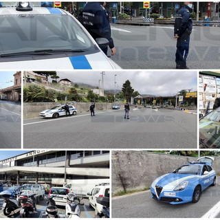 Sanremo: poca gente in giro e un paio di sanzioni al casello, pieni solo i supermercati in questo sabato 'rosso' (Foto) Sanremo: poca gente in giro e un paio di sanzioni al casello, pieni solo i supermercati in questo sabato 'rosso' (Foto)