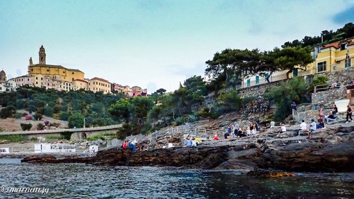 Cervo: concerto all'alba, alle 5 di questa mattina il quartetto d'archi 'Chamber Music' al Porteghetto (Foto)