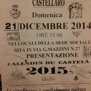 Castellaro: stasera la presentazione del calendario che ritrae la vita del paese Castellaro: stasera la presentazione del calendario che ritrae la vita del paese