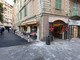 Sanremo: caduta di calcinacci in via Palazzo vicino alla 'Tavernetta', nessun danno o ferito (Foto)
