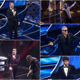 72° Festival di Sanremo: Fiorello e i Måneskin accendono la serata ed è subito 2021-bis, delude il collegamento con la nave 72° Festival di Sanremo: Fiorello e i Måneskin accendono la serata ed è subito 2021-bis, delude il collegamento con la nave