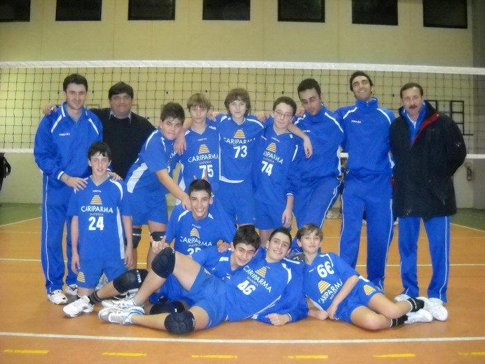 Pallavolo: il Cariparma Imepria Under 14 vince l'ultima di andata ed è in testa alla classifica