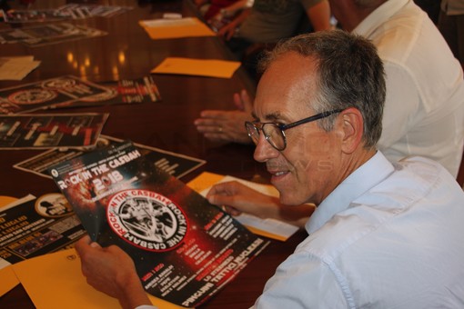 Le immagini della conferenza stampa Le immagini della conferenza stampa