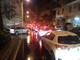 Il traffico di ieri sera in via Galilei