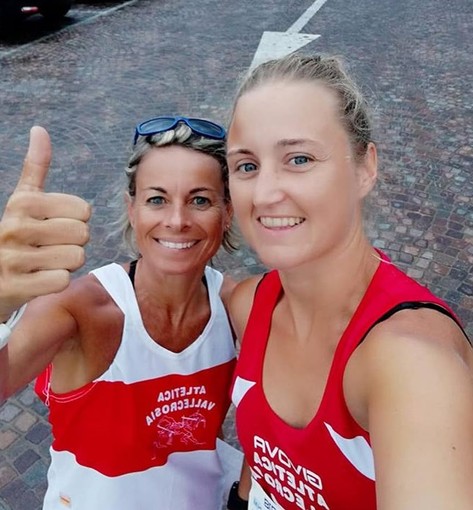 Celestina Malugani (a destra) protagonista a Loano