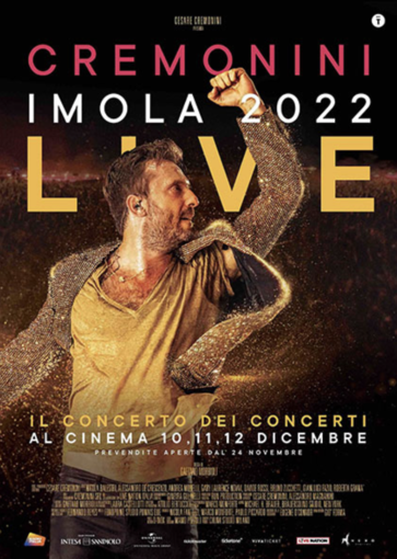 Sanremo: sabato sul grande schermo dell'Ariston lo spettacolo del live 'Imola 2022' di Cesare Cremonini Sanremo: sabato sul grande schermo dell'Ariston lo spettacolo del live 'Imola 2022' di Cesare Cremonini