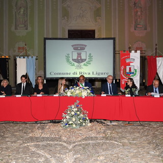 Riva Ligure: ieri sera il Consiglio comunale solenne e la consegna delle benemerenze (Foto e Video)