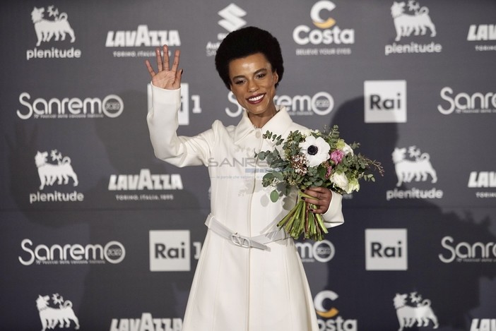 Lorena Cesarini in conferenza stampa