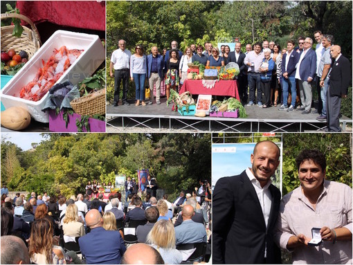 Le immagini della cerimonia ai Giardini Hanbury
