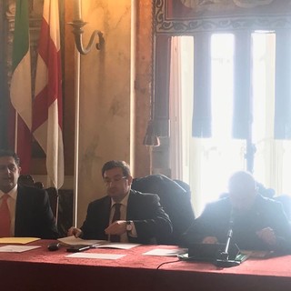 Imperia: il Presidente del Consiglio Comunale Diego Parodi e l'Assessore Maria Teresa Parodi a Genova per il Consiglio delle autonomie Locali
