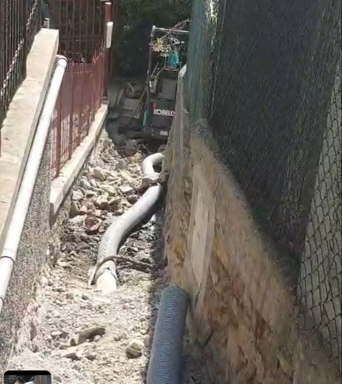 Cantiere di San Martino, dopo l'esposto del Polo Civico arrivano tecnici e operai: situazione in lieve miglioramento Cantiere di San Martino, dopo l'esposto del Polo Civico arrivano tecnici e operai: situazione in lieve miglioramento
