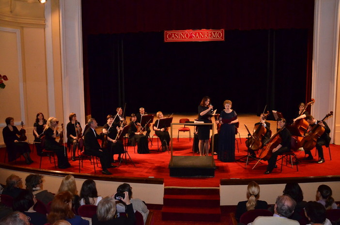 Sanremo: le foto del concerto 'Elegia' dell'orchestra 'Klassika' di San Pietroburgo oggi al Casinò Sanremo: le foto del concerto 'Elegia' dell'orchestra 'Klassika' di San Pietroburgo oggi al Casinò
