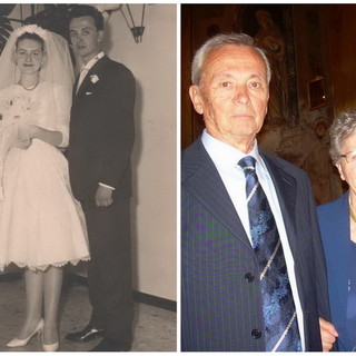 Sanremo: ieri nella parrocchia di San Giuseppe la festa per i 50 anni di matrimonio di Carla e Gino Sanremo: ieri nella parrocchia di San Giuseppe la festa per i 50 anni di matrimonio di Carla e Gino