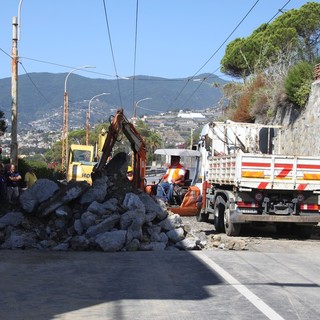 Il cantiere a "La Vesca"