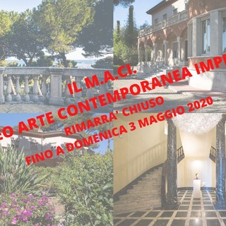 Emergenza Coronavirus: il Museo di Arte Contemporanea di Imperia resterà chiuso fino al 3 maggio