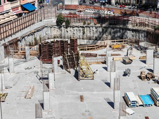 Sanremo: parcheggio di piazza Eroi, una determina conferma il rinvio. Lavori oltre il 2026 e cronoprogramma ancora da aggiornare