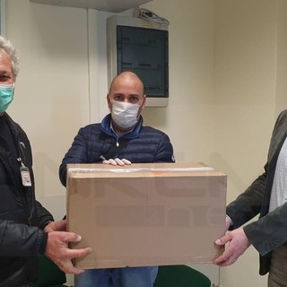 Da sinistra il Supervisore Rt, quindi Marco Carota e Marco Damonte Prioli Da sinistra il Supervisore Rt, quindi Marco Carota e Marco Damonte Prioli