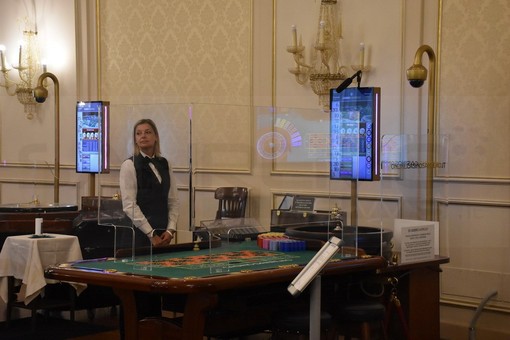 Uno dei tavoli della roulette che vanno on line Uno dei tavoli della roulette che vanno on line