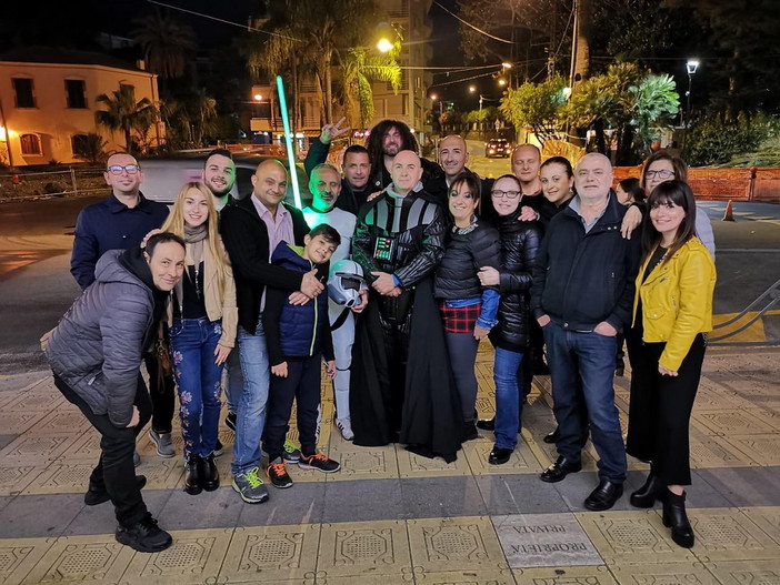 Elezioni Amministrative Sanremo: chiusura di campagna in stile 'Guerre Stellari' per Albero Pezzini (Foto)