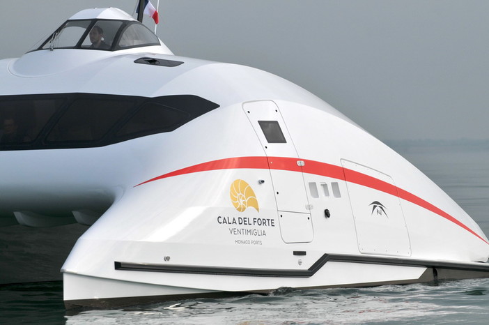 Ventimiglia: varato il catamarano di Monaco Ports che collegherà il porto di Cala del Forte con Montecarlo Ventimiglia: varato il catamarano di Monaco Ports che collegherà il porto di Cala del Forte con Montecarlo