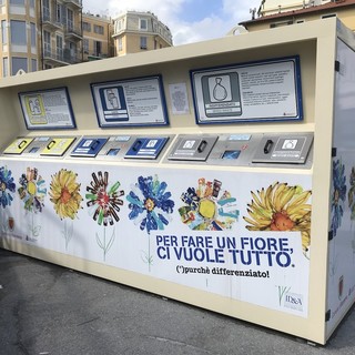 Il centro rifiuti informatizzato della zona di Porto Vecchio