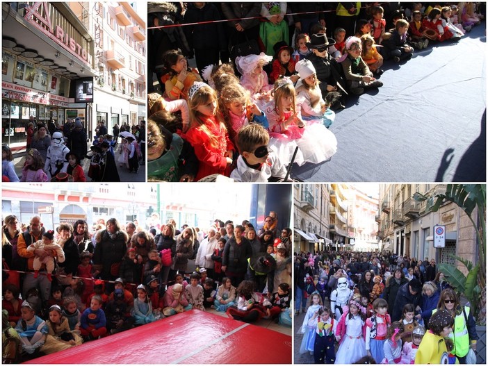 Sanremo: centinaia di bambini piazza per il ritorno del 'Carnevale dei Bambini' (foto) Sanremo: centinaia di bambini piazza per il ritorno del 'Carnevale dei Bambini' (foto)