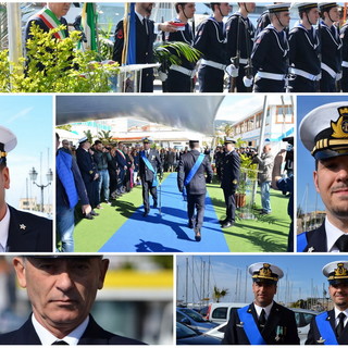 Sanremo: cambio della Guardia alla Capitaneria di Porto, le più belle foto ed il video della cerimonia