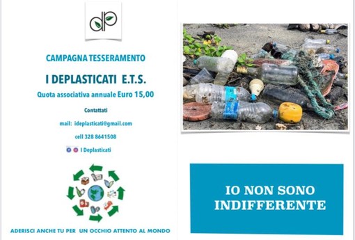 Sanremo: ‘Io non sono indifferente’, al via la campagna tesseramenti de I Deplasticati