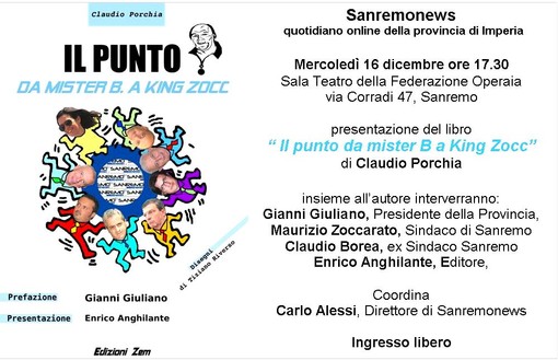 Conversazioni: alla FOS un anno di Punti con Claudio Porchia