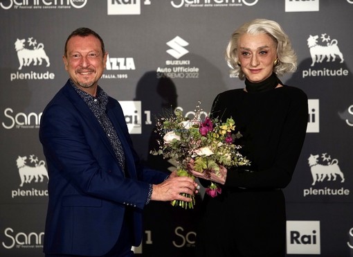 Drusilla Foer con Amadeus