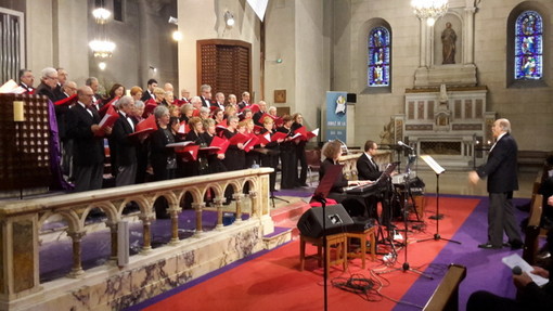 Concerto del Coro Polifonico Città di Ventimiglia alla Chiesa di Terrasanta di Bordighera