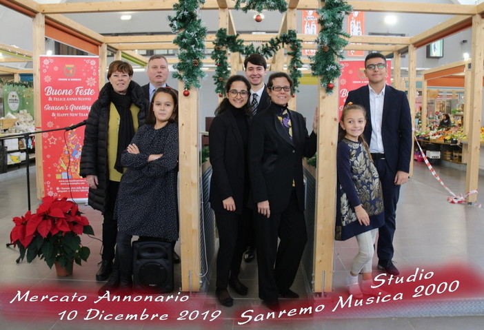 Sanremo: concerti, cultura ed eccellenze del territorio al Mercato Annonario in attesa del Natale