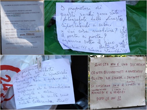 Sanremo: contro i “furbetti” della differenziata scendono in campo anche i cittadini: “Tolleranza zero, facciamo le foto e segnaliamo ai Vigili” Sanremo: contro i “furbetti” della differenziata scendono in campo anche i cittadini: “Tolleranza zero, facciamo le foto e segnaliamo ai Vigili”