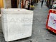 Sanremo: 'rubato' il contestato copri cubo anti terrorismo di via Palazzo, ora scatteranno le indagini (Foto)