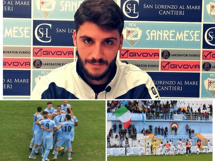 Sanremese calcio, "Andremo a Novara per vincere" intervista al '10' Giorgio Gagliardi che apre così la settimana del big-match. Sanremese calcio, "Andremo a Novara per vincere" intervista al '10' Giorgio Gagliardi che apre così la settimana del big-match.