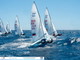 Sanremo: iniziato oggi il 470 World Junior Championship di vela con un vento tra 15 e 20 nodi (Foto)