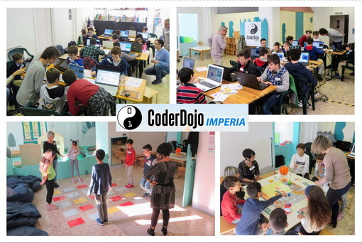Imperia: ancora pochi i posti disponibili per l'incontro di sabato prossimo con il 'CoderDojo' Imperia: ancora pochi i posti disponibili per l'incontro di sabato prossimo con il 'CoderDojo'